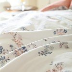 Floral Queen Duvet Cover Set with Pillowcases