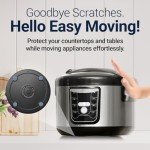 Kitchen Appliance Sliders - 12 Pack Easy Move