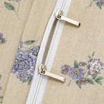 Chic Floral Queen Duvet Cover Set, 3 Pieces