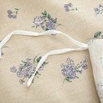 Chic Floral Queen Duvet Cover Set, 3 Pieces