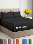 Queen Size Deep Pocket Bed Sheet Set