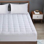BaliChun Queen Mattress Pad - White