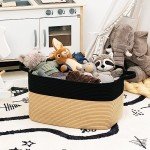 Spacious Woven Storage Basket with Handles