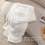 Cozy Bedsure Fleece Blanket for Bed or Sofa