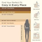 Cozy Bedsure Fleece Blanket for Bed or Sofa