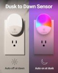 Lyridz Kids RGB Night Light with Dusk Sensor