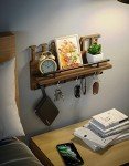 Wall-Mounted Key Holder with Home Decor Style