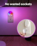 Lyridz Kids RGB Night Light with Dusk Sensor