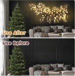 Flexible 7.5FT Willow Vine String Lights with Remote