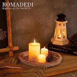 Rustic Wooden Candle Holder Tray - Small 11-Inch