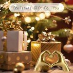 Gold Decorative Finger Statue for Home Accents