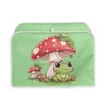 Cute Green Frog Toaster Cover for 4 Slices