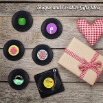Valdivia Retro Vinyl Coasters - Set of 6