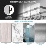 Moforoco 5-Pack Adhesive Shower Caddy Organizer