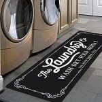Pauwer Non-Slip Laundry Room Rug Runner 20"x59
