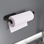 Under Cabinet Paper Towel Holder - Black Stainless Steel