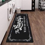 Pauwer Non-Slip Laundry Room Rug Runner 20"x59