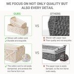 Macrame Storage Baskets Set of 2 - Boho Decor