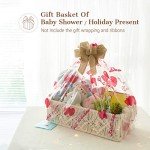 Macrame Storage Baskets Set of 2 - Boho Decor