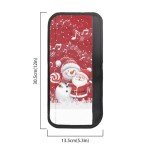 Freewander Cute Snowman & Santa Handle Covers Set