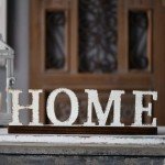 Boho Wooden Table Signs for Home Decor