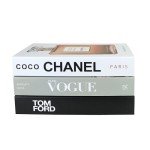 3 Pcs Decorative Faux Book Set for Home Decor