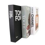 3 Pcs Decorative Faux Book Set for Home Decor