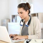 Portable Neck Fan: Rechargeable, High-Speed, 4 Speeds