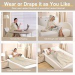 Gintao 50"x60" Wearable Heated Blanket Throw