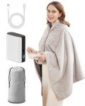 Zireot Cordless USB Heated Blanket with Battery Pack