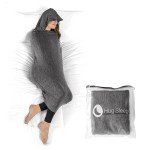 Hug Sleep Mini Hooded Wearable Blanket