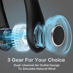 Hands-Free Portable Bladeless Neck Fan