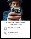 OnLyee Small Vibrating Alarm Clock with Dual Alarms