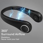 Hands-Free Portable Bladeless Neck Fan