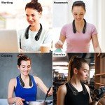 Hands-Free Portable Bladeless Neck Fan