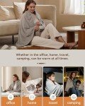 Zireot Cordless USB Heated Blanket with Battery Pack