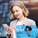 Bluetooth 5.4 Wireless Earbuds with 50H Playtime