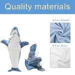 Cozy Shark Blanket Onesie for Adults and Kids