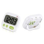 Compact Vibrating Alarm Clock with Music Timer