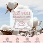 Dinosaur Toddler Sleep Sack with Feet – Pink 3-4T