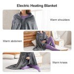USB Heated Shawl Blanket with 3 Heat Settings