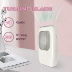 KISPISS USB Rechargeable Handheld Neck Fan