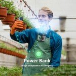 Portable 20000mAh Wearable Clip-On Waist Fan