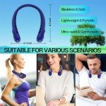 Rechargeable Bladeless Neck Fan with 360° Air Flow