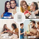 KISPISS USB Rechargeable Handheld Neck Fan