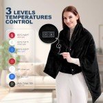 Cordless Electric Heated Blanket with 8 Zones