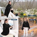 Cordless Electric Heated Blanket with 8 Zones