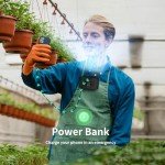 20000mAh Wearable Portable Waist Fan with 10 Speeds