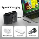 20000mAh Wearable Portable Waist Fan with 10 Speeds