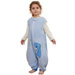 Dinosaur Kids Zipper Sleeping Bag for Winter